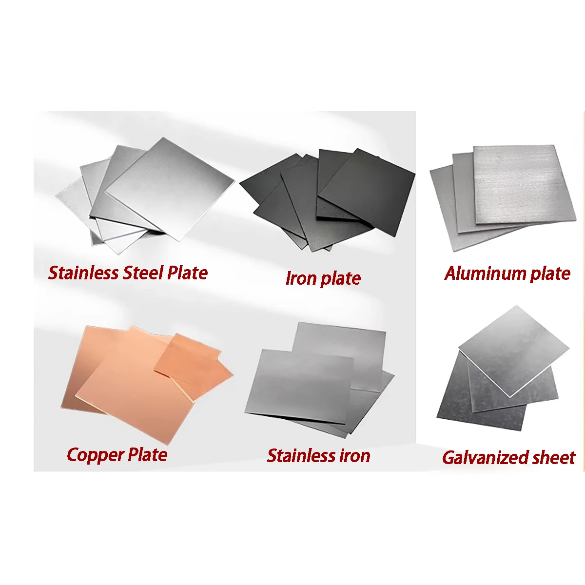50x50-300x300mm 10CR17 Stainless Steel Plate,430 Magnetic Conductivity Stainless Iron Plate Thickness 0.5mm/1mm/1.5mm/2mm-3mm - Image 3