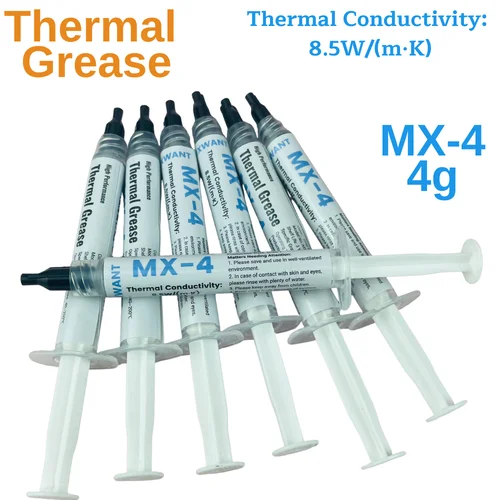 MX-4 8,5 w/(m·k) pasta térmica compuesto de conducción de calor grasa de silicona para ordenador PC portátil CPU GPU tarjeta de vídeo Chips 4g