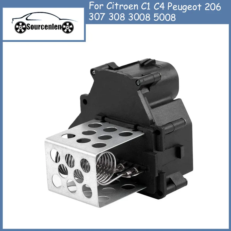 

Новый резистор вентилятора отопителя для Citroen C1 C4 Peugeot 206 307 308 3008 5008 1308CN