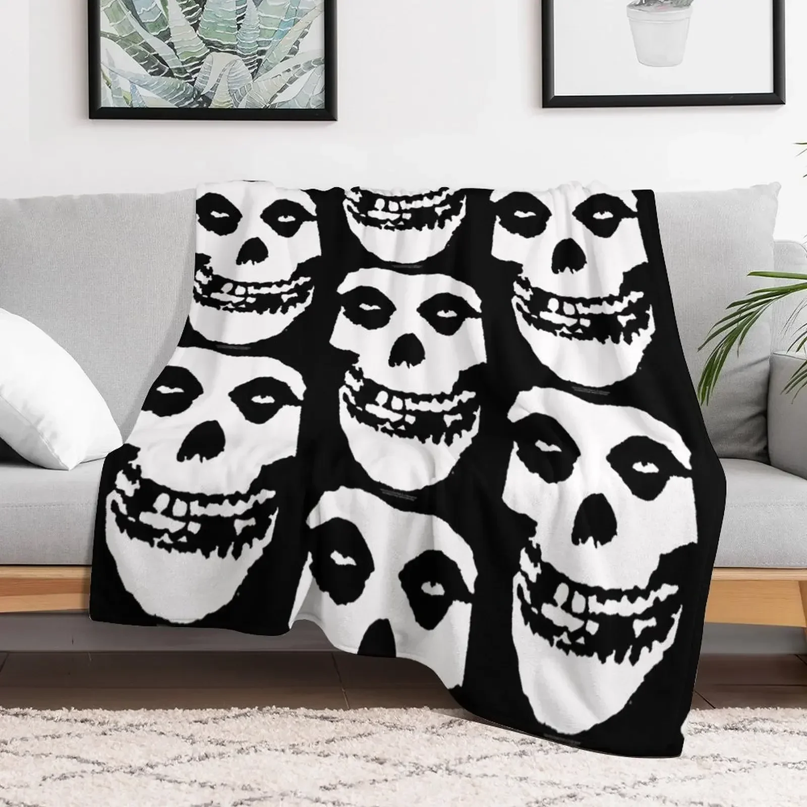 Misfits Throw Blanket Single valentine gift ideas Blankets