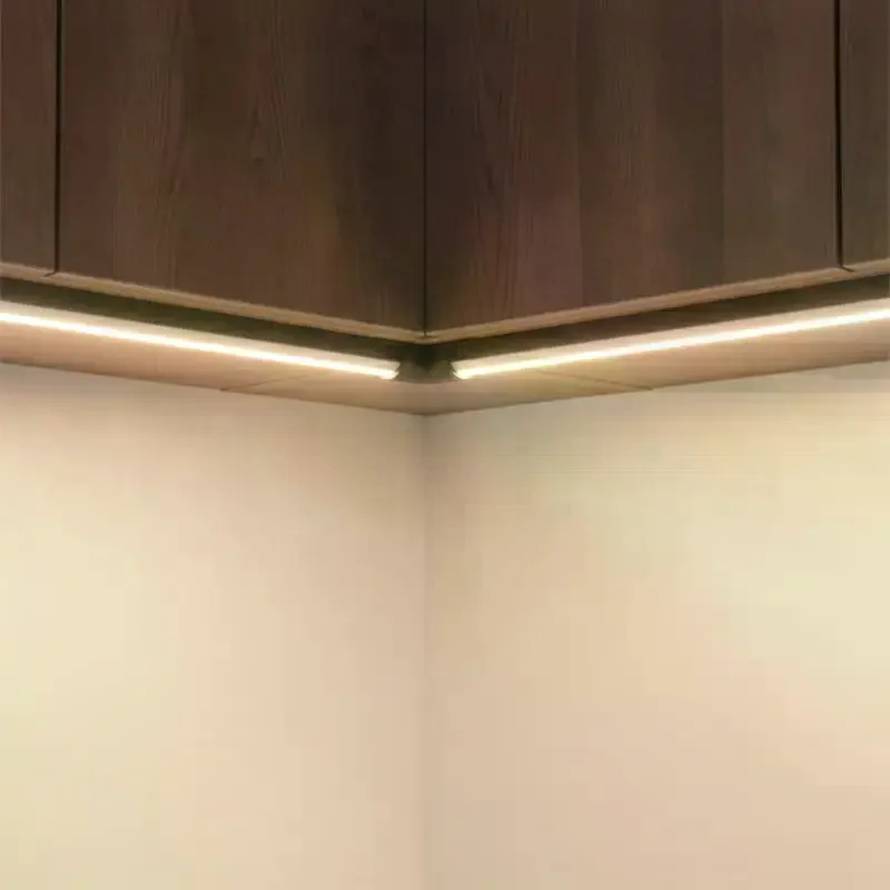 LED Bar Light Connectors: 10Pcs 90 Degree V Style Inner Outer Corner 16*16 Aluminium Profile Holder