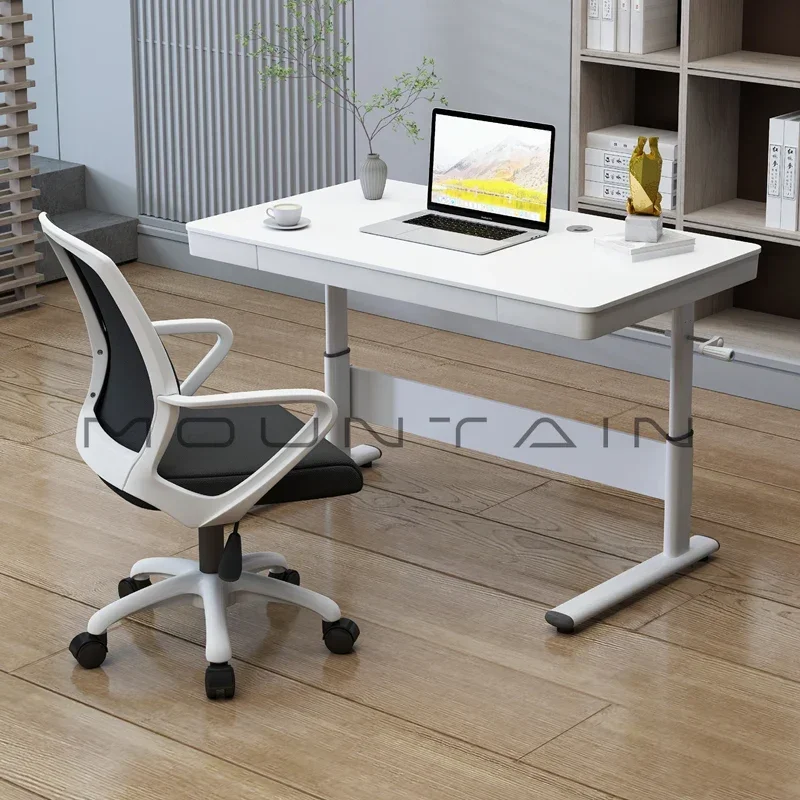 طاولة رفع مكتب الطالب الكمبيوتر طاولة الدراسة المنزلية للأطفال