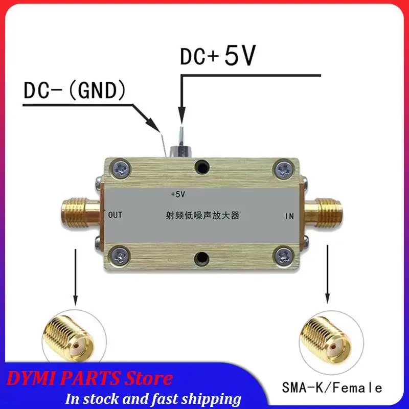 

Essential SMA Female Connector 50M-4Ghz Широкополосный RF малошумящий модуль усилителя Радиочастота 90Ma Низкое энергопотребление