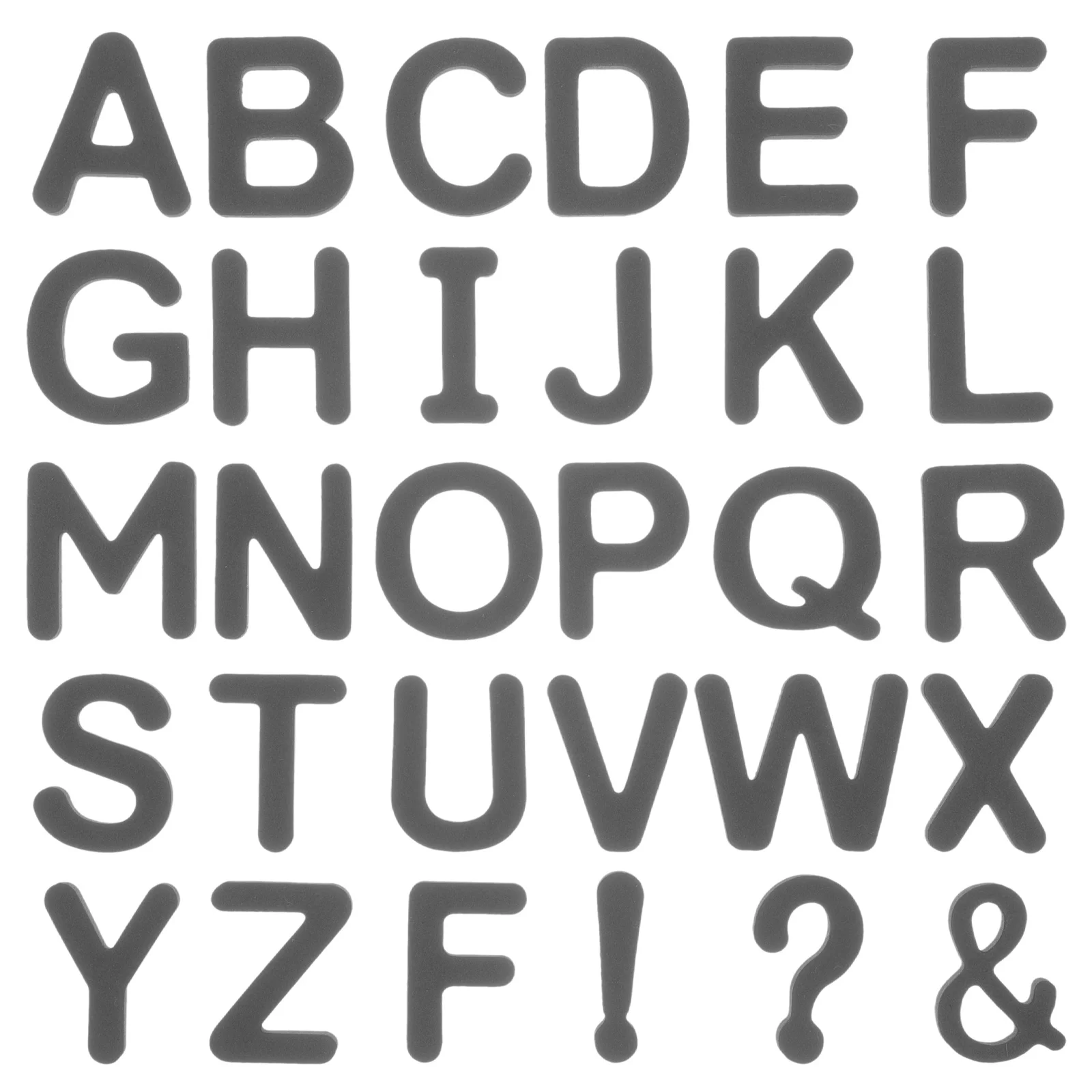 

Foam Magnetic Alphabet Letters Eva Magnets for Fridge Whiteboard Home School Office Decoration A- Magnetic Foam Letters