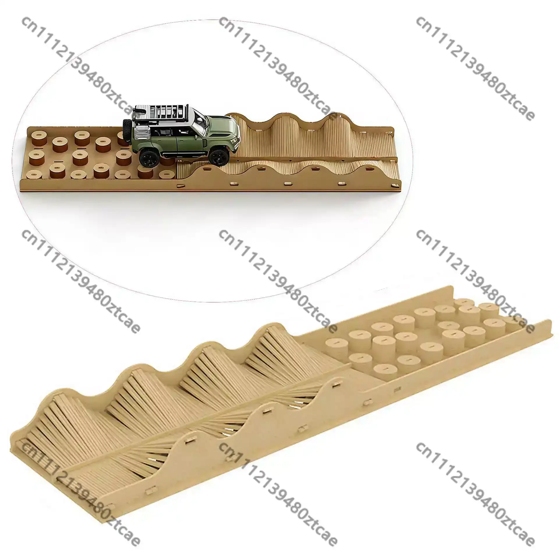 1/18 1/24 1/30 Scale RC Off‑Road Obstacle Ramp Bridge Slope Bboard For Mini RC Crawler Car Track Accessory