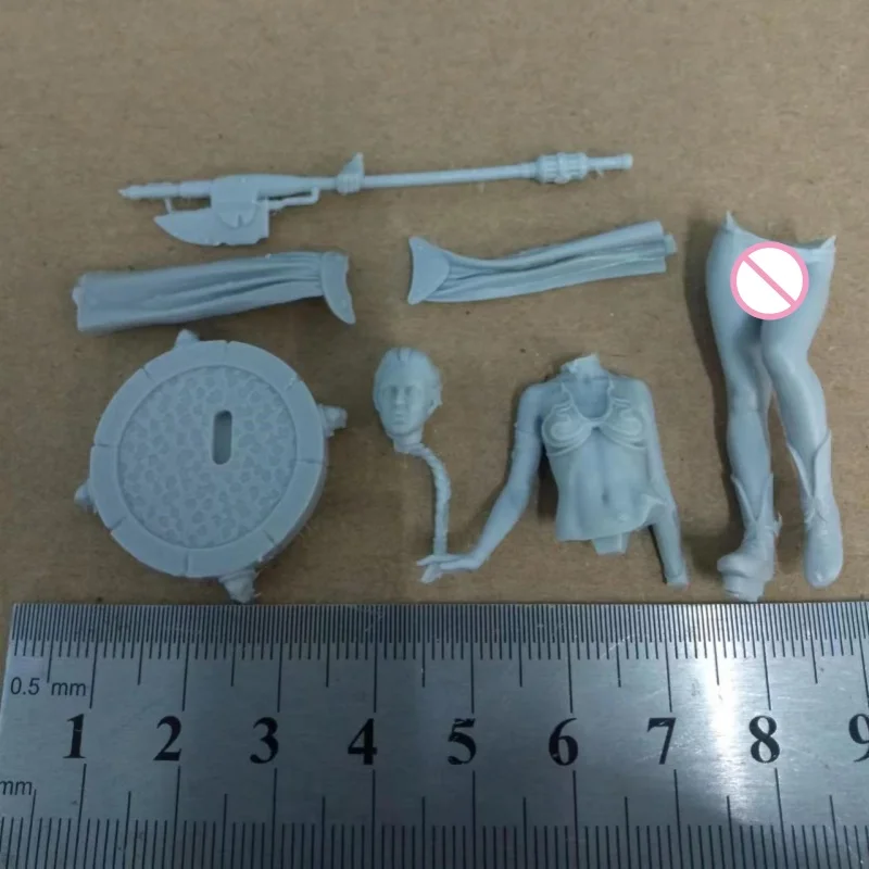 Princess Leia Full Resin Figure Model Kit 1/24 Scale 75mm Assemble Miniature Unassembled Unpainted Diorama Toys