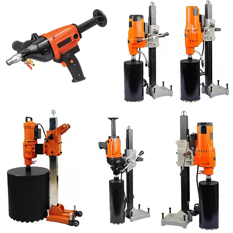 Diamond Core Drill Machine 125/160/200/250/280mm Drilling Capacity Concrete Core Drilling Machine