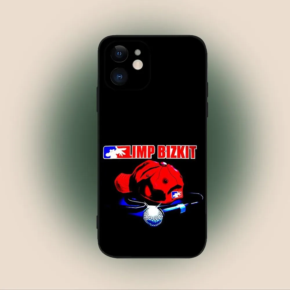 Band L-Limp Bizkit  Phone Case For iPhone 15,14,13,12,11,Plus,Pro Max,XS,X,XR,SE,Mini,8,7 Soft Silicone Black Cover