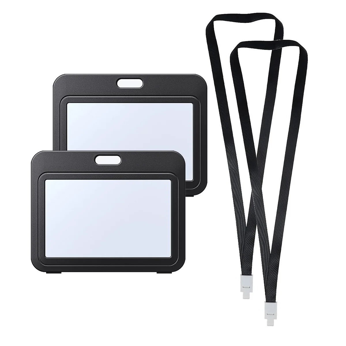 

Новый прозрачный держатель для бейджа для рабочей карты, офисный персонал, сотрудников, удостоверение личности, прозрачное имя для пропуска, чехол для рабочей карты, чехол с ремешком