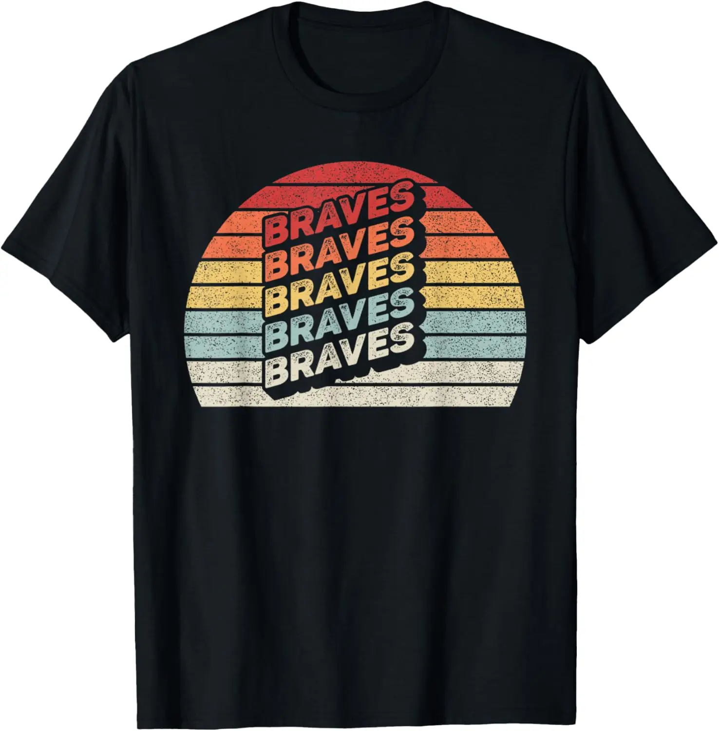 

Fashion style - Vintage Retro Braves T-Shirt