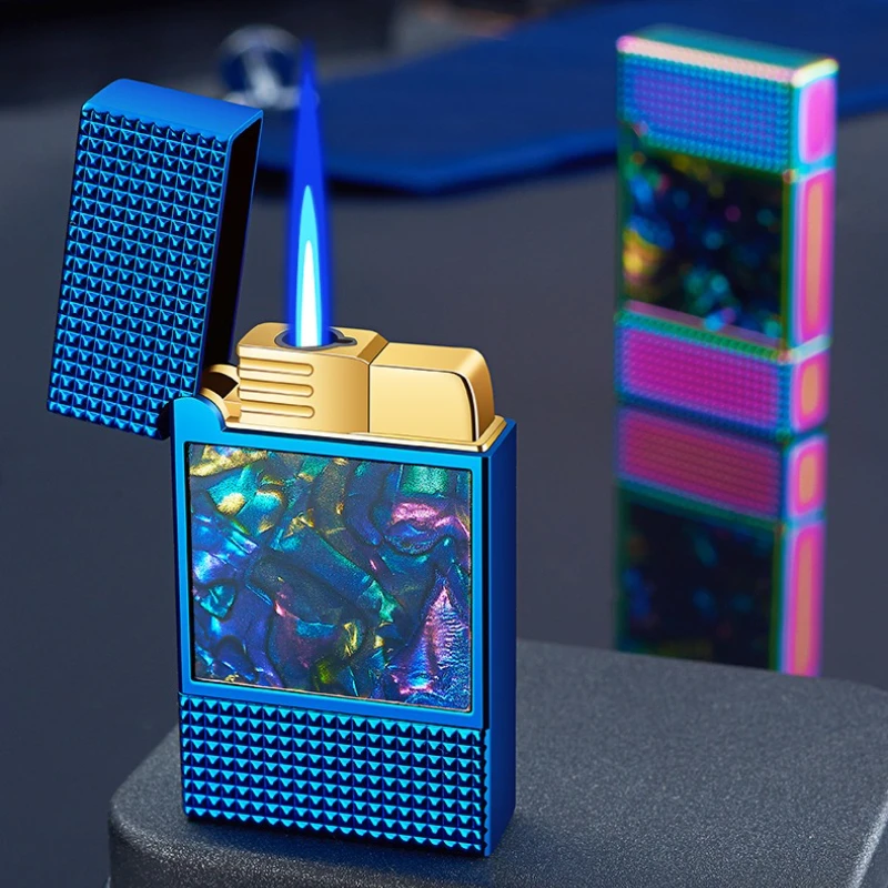 

Send girlfriend a love themed miniature sculpture projection inflatable windproof lighter gas electric dual-use lighter 2026 new