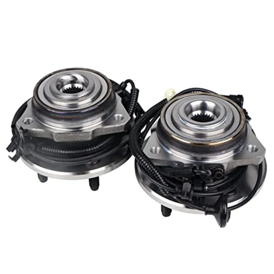 513176 and 513177 Front Wheel Bearing and Hub Assembly Compatible with for Liberty 4-wheel ABS 2002-2007, 5 Lug w/ABS