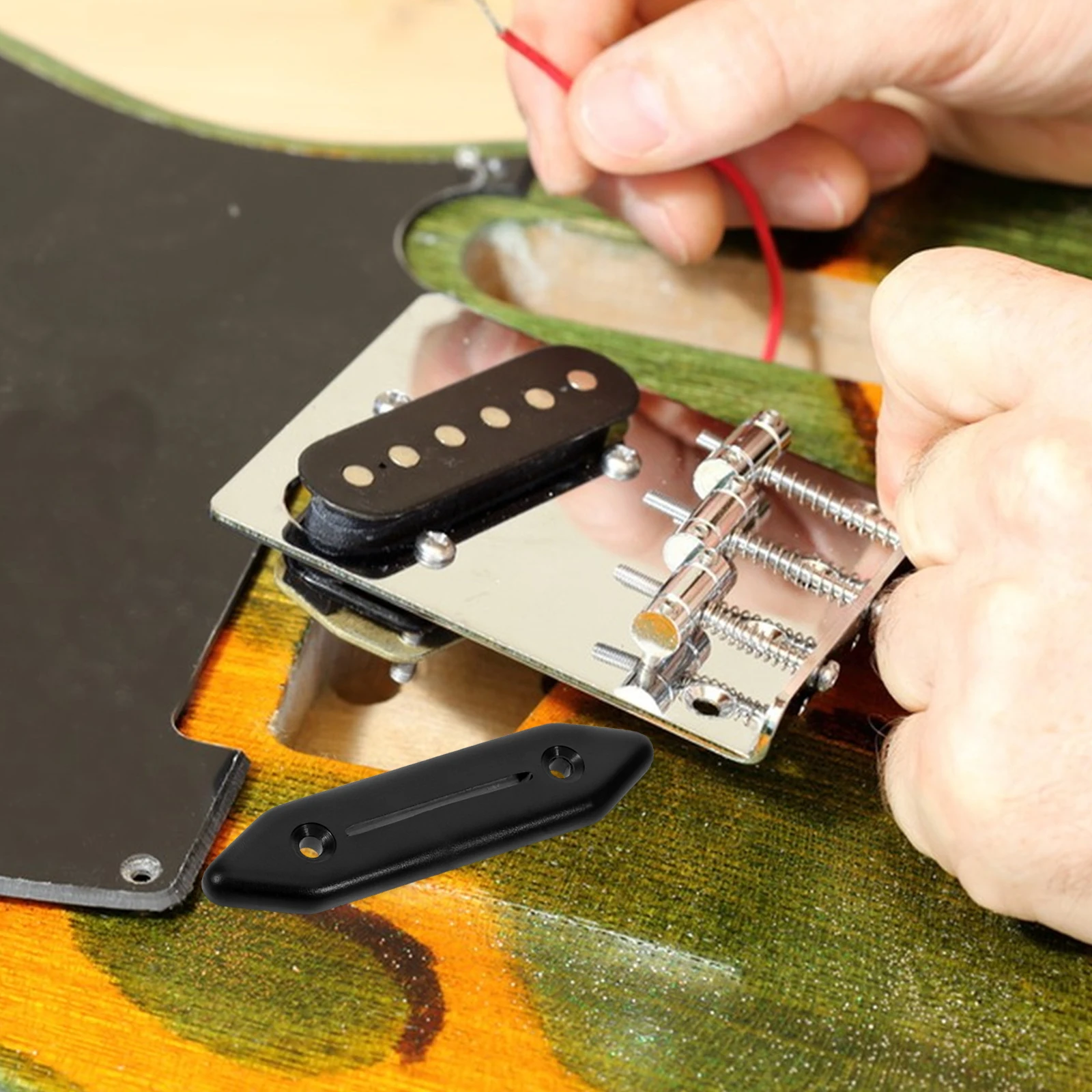 5Pcs Guitar Toggle Lever Switches Plates Electric Guitar Parts and Accessories 5 Way Cover Switch Protection for Musical