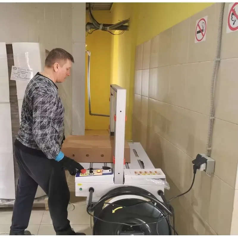 Automatic Plastic PP Belt Strapping Machine for Carton Packaging Semi Auto Banding Tool