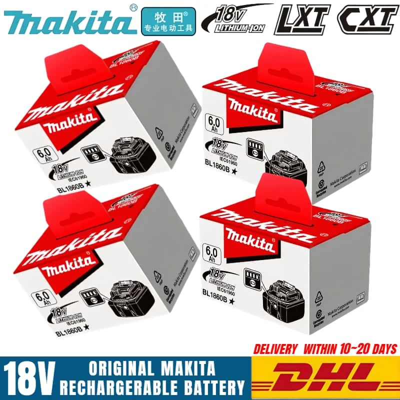 

NEW Makita Battery 18v 6000mAh BL1860 BL1850B BL1850 BL1840 BL1830 battery & charger 18v Replacement Power Tool Batteries