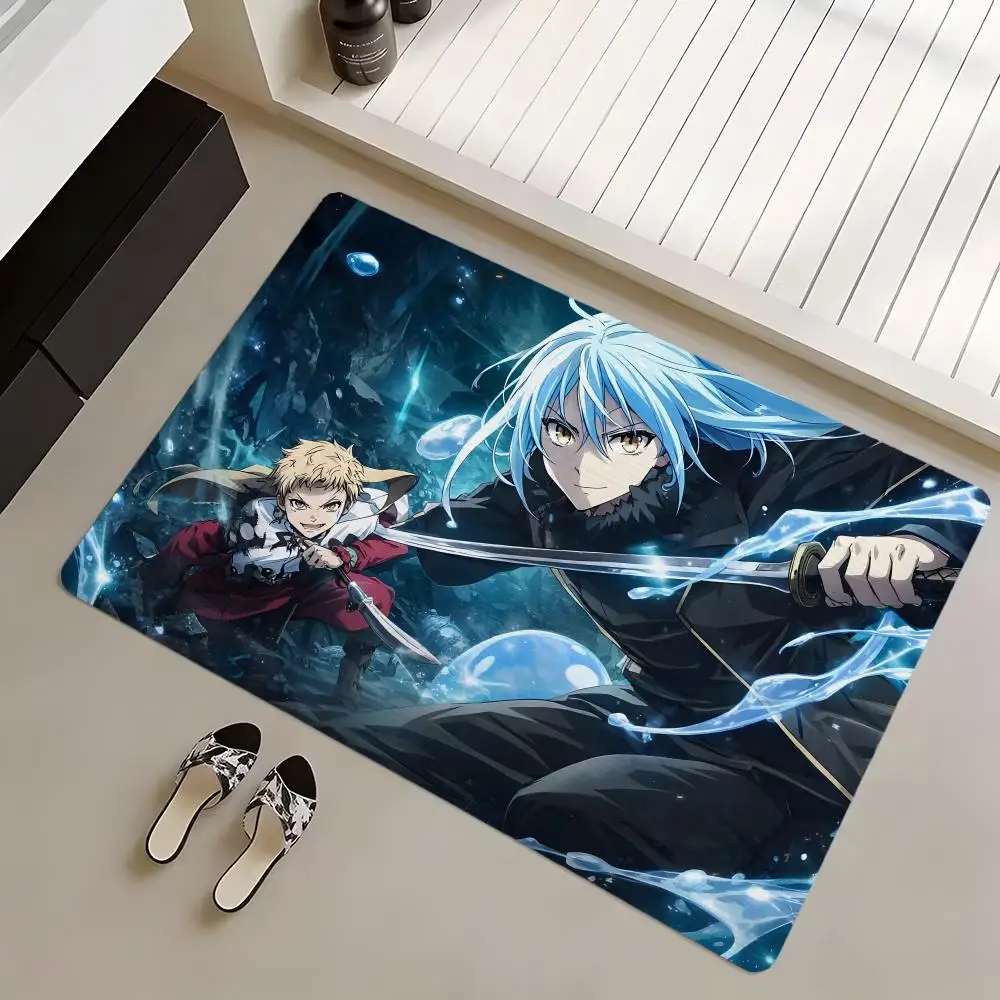 Floor Mat Diatomite Bath Mat, Quick Dry, Absorbent, Multi-Scene Mat Anime THAT TIMES I GOT R-REINCARNATED AS A SLIMES