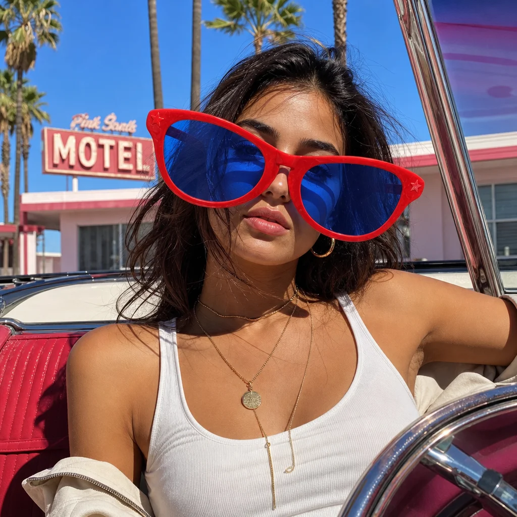 Gafas Sol Extra Grandes Tropicales Fiesta