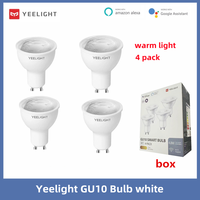 Yeelight GU10 Smart LED Bulb W1 Dimmable Lamp 350Lumen Warm light Game Music Sync Voice Control For App Google Assistant alexa