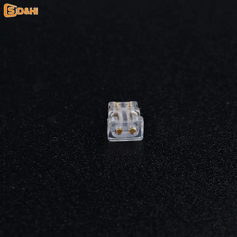 2 pcs 0.78 double pin 1964 socket female diy custom high-end headphone cable accessories pin plug view 4