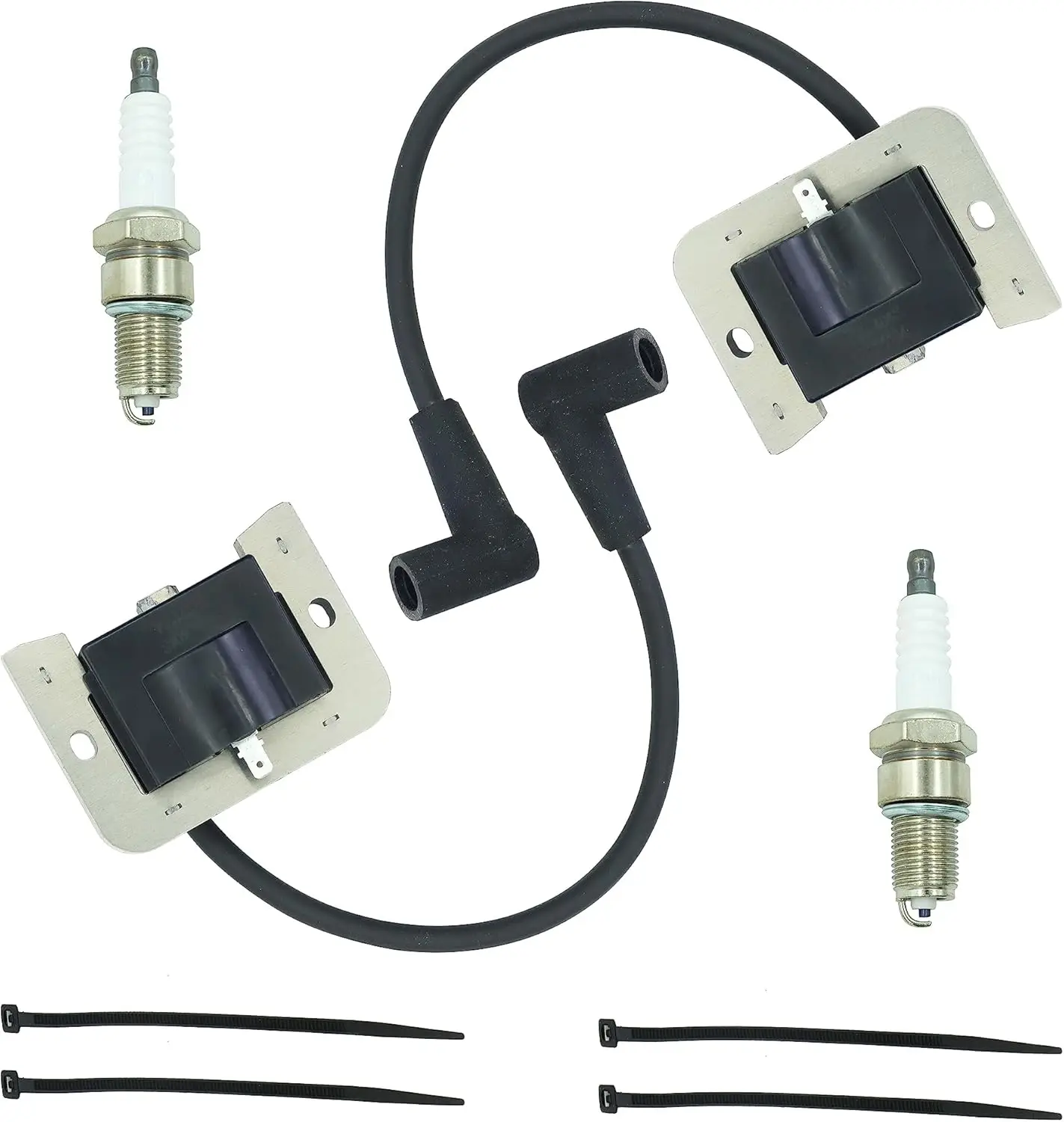 2 PACK 24 584 01-S kh-24 584 201-S Ignition Coils Module for Kohler CH20 CV18 CH18 CV20 CV23 CH22 Command Pro Twin Cylinder Engi