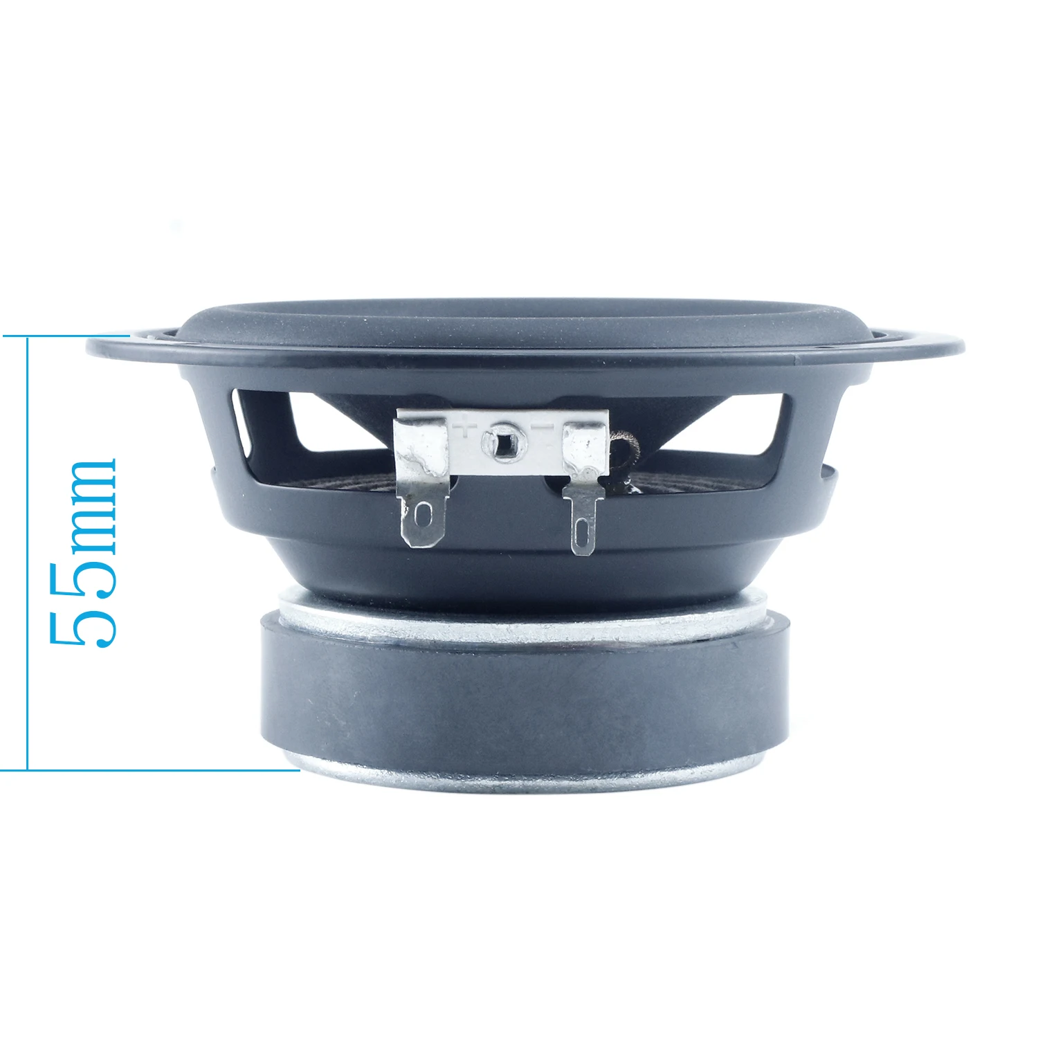 1PC GHXAMP 4.5 inch 115mm Mid Bass Woofer Speaker 25core Rubber Large R edge Bluetooth Small Box Speaker DIY 4ohm 30W