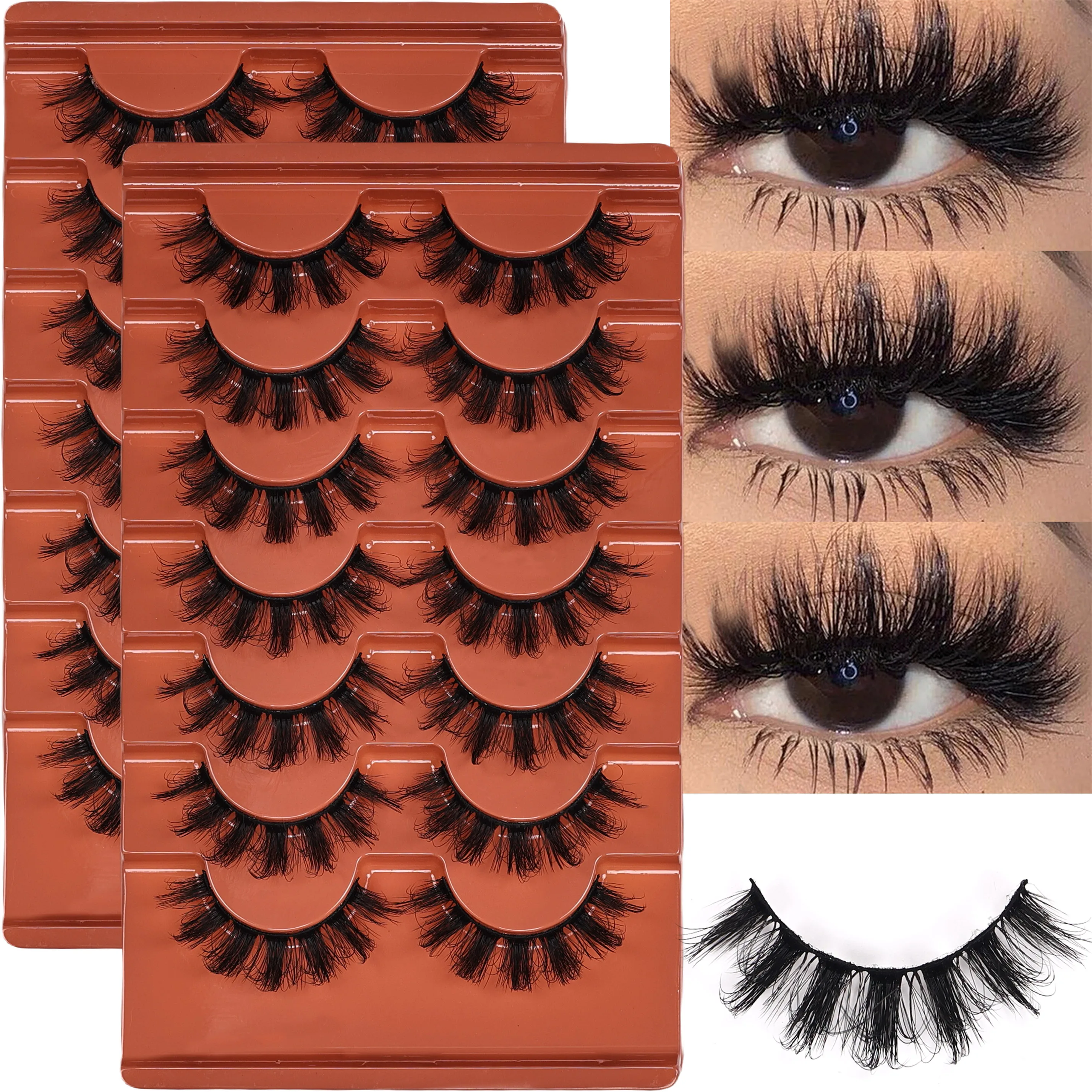 14Pairs/2Pack Fluff…