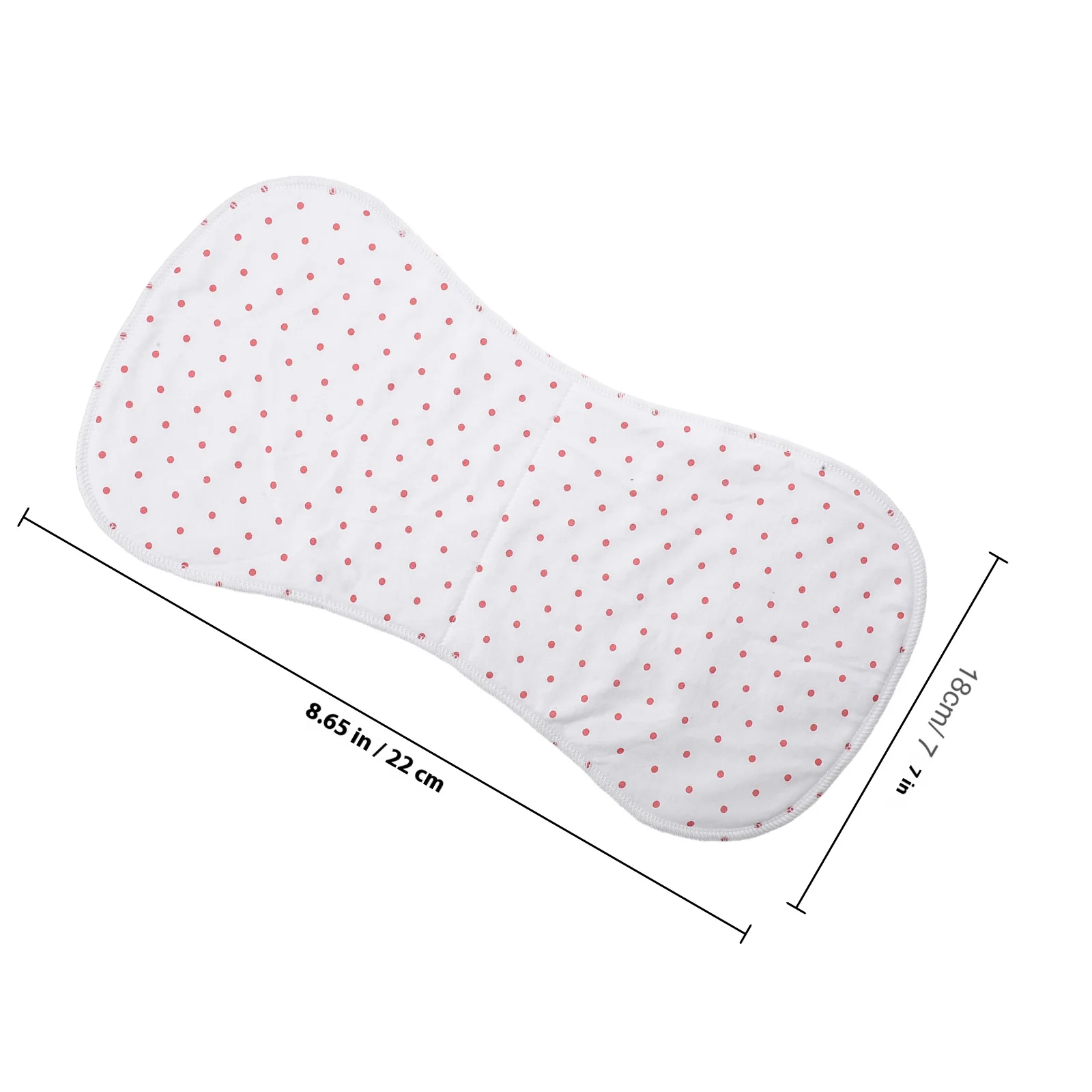 Katoenen baby-spuugdoekje Absorberend zacht handwashandje Pasgeboren kwijlende doek Essentiële stof Witte jongensspuugdoekjes voor babyjongen