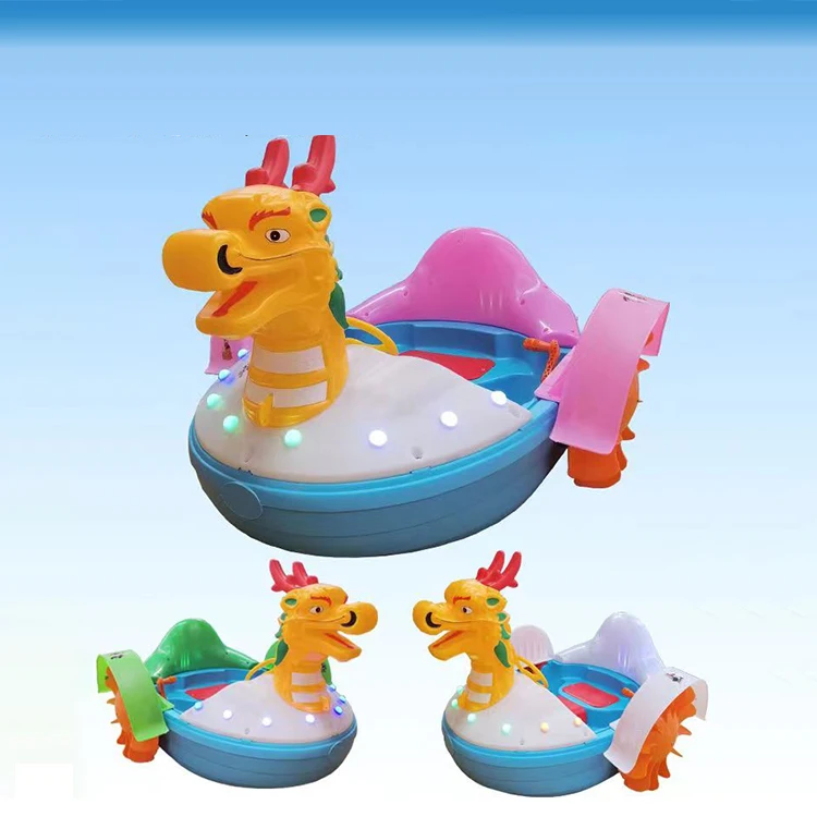 

Paddle Boat for Sale High Quality Engineering Plastic Water Park Children Paddle Boat With LED Lights