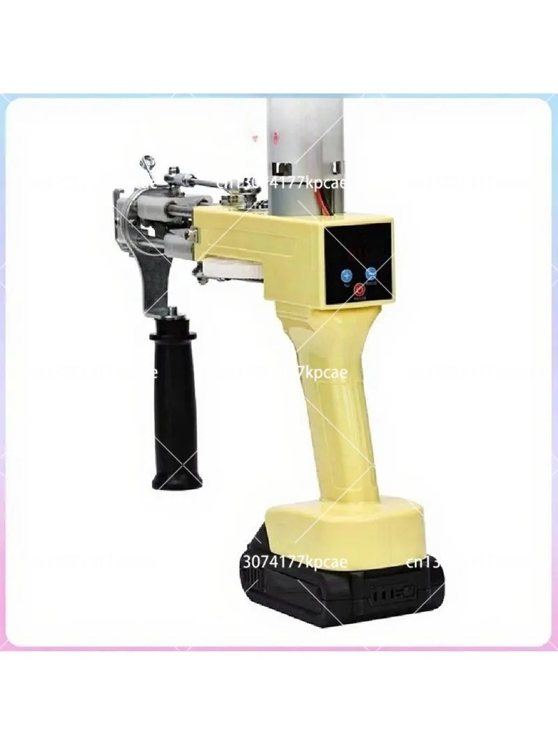 Wireless Tufting Gun 2 1Set Carpet Tufting Gun Electric Carpet Tapis Knitting Tufting Pistol Weaving Flocking Rug Machine