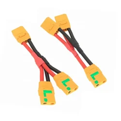 XT90S Plug Anti-spark Connector XT90-S Parallel Y Cable 10AWG 150mm Wire For RC Lipo Battery DIY Parts