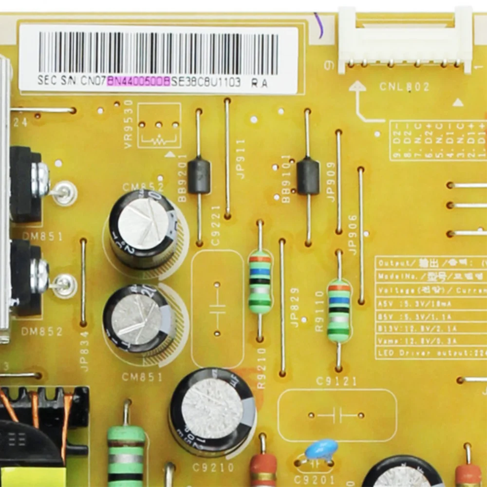 LED、pd60gv1_csm、BN44-00500C、BN44-00500A、un60eh6003fxza、un60eh6003fxzc、un60eh6002fxza、un60eh6003fxzc用電源ボード