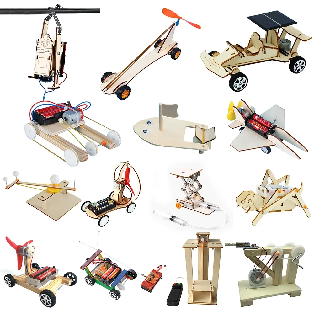 Zabawki naukowe dla dzieci DIY Zestaw edukacyjny do eksperymentów naukowych Hydrauliczny stół podnośny Model Fizyka Projekty szkolne STEM