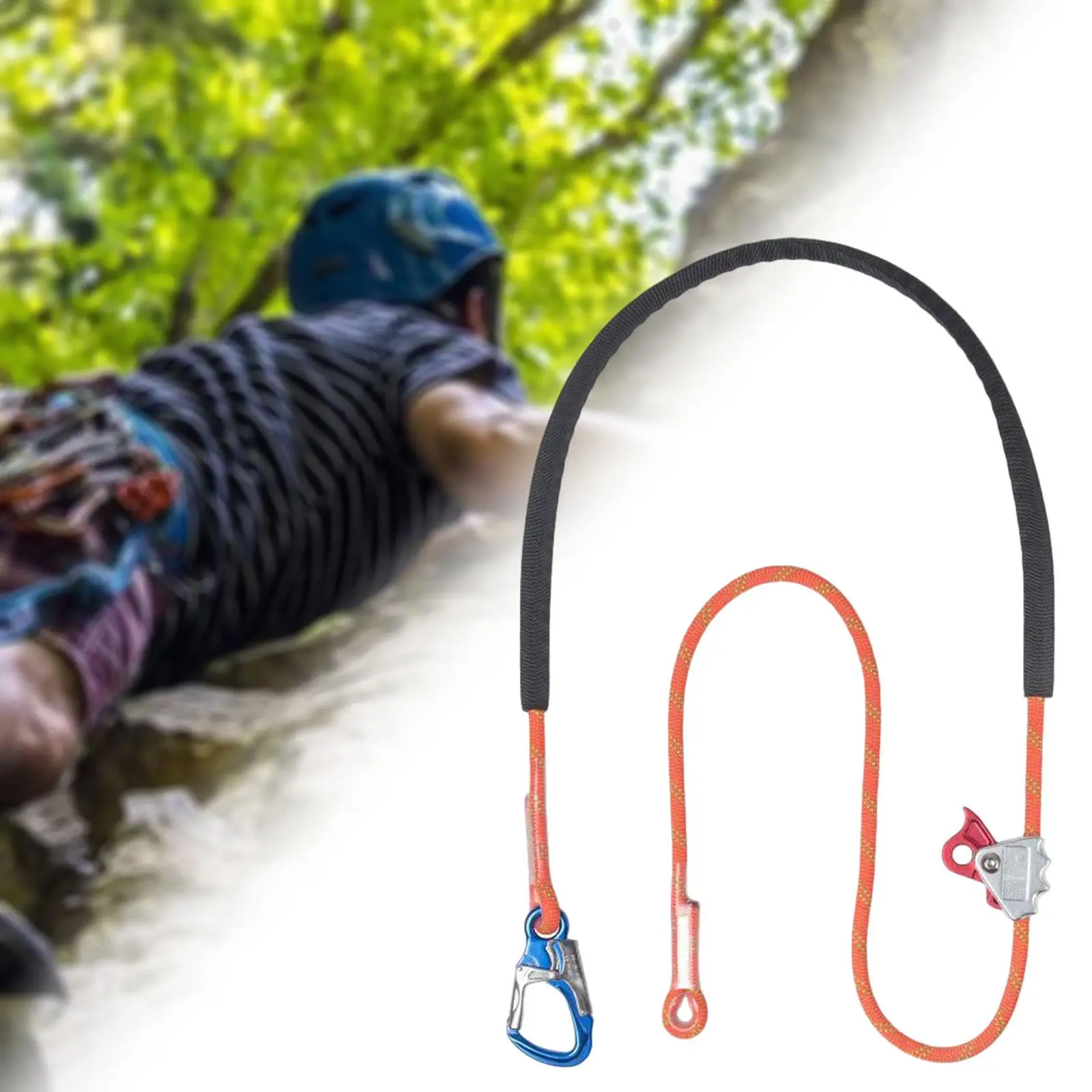 

Positioning Lanyard Security Cord for Hiking Tree Rock Climbing Mountaineering