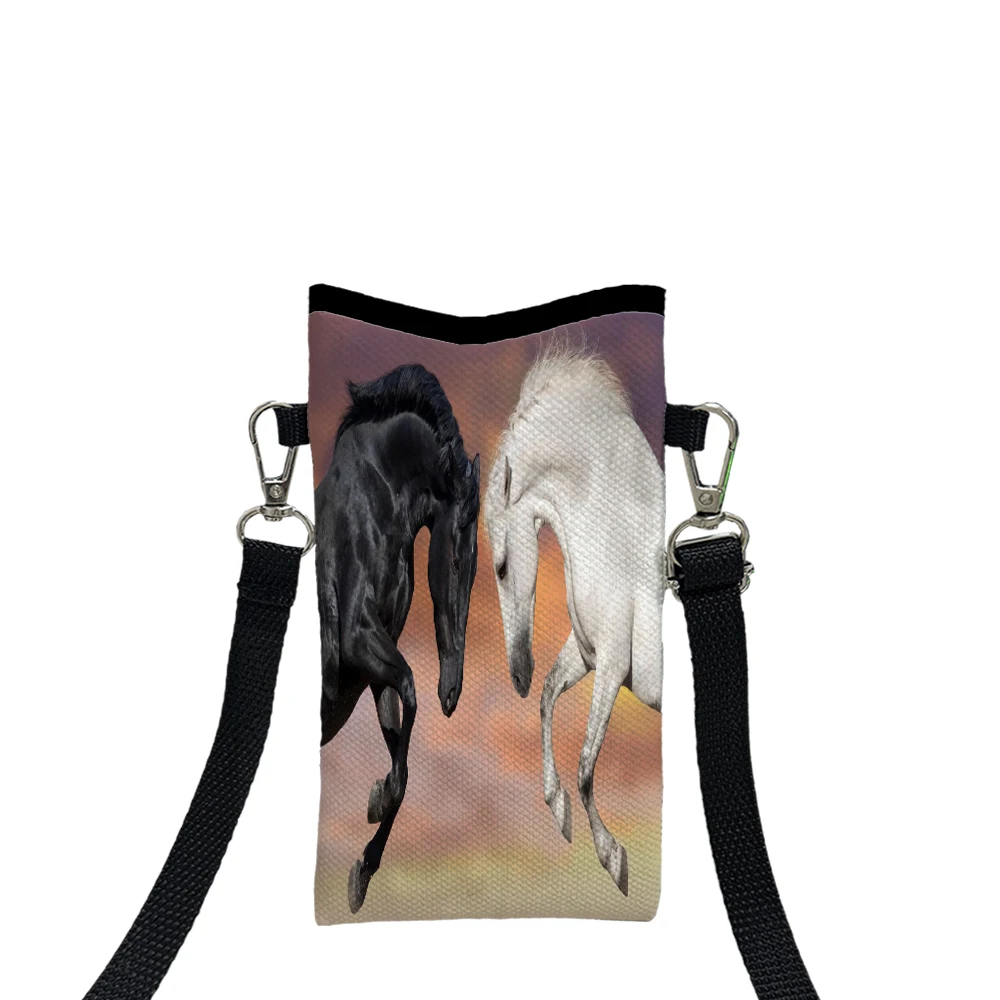 HorseCrossbody Phone Bag Adjustable and Detachable Strap Designed Exclusively for Women CrossbodyBag Convertible ShoulderBag5.16