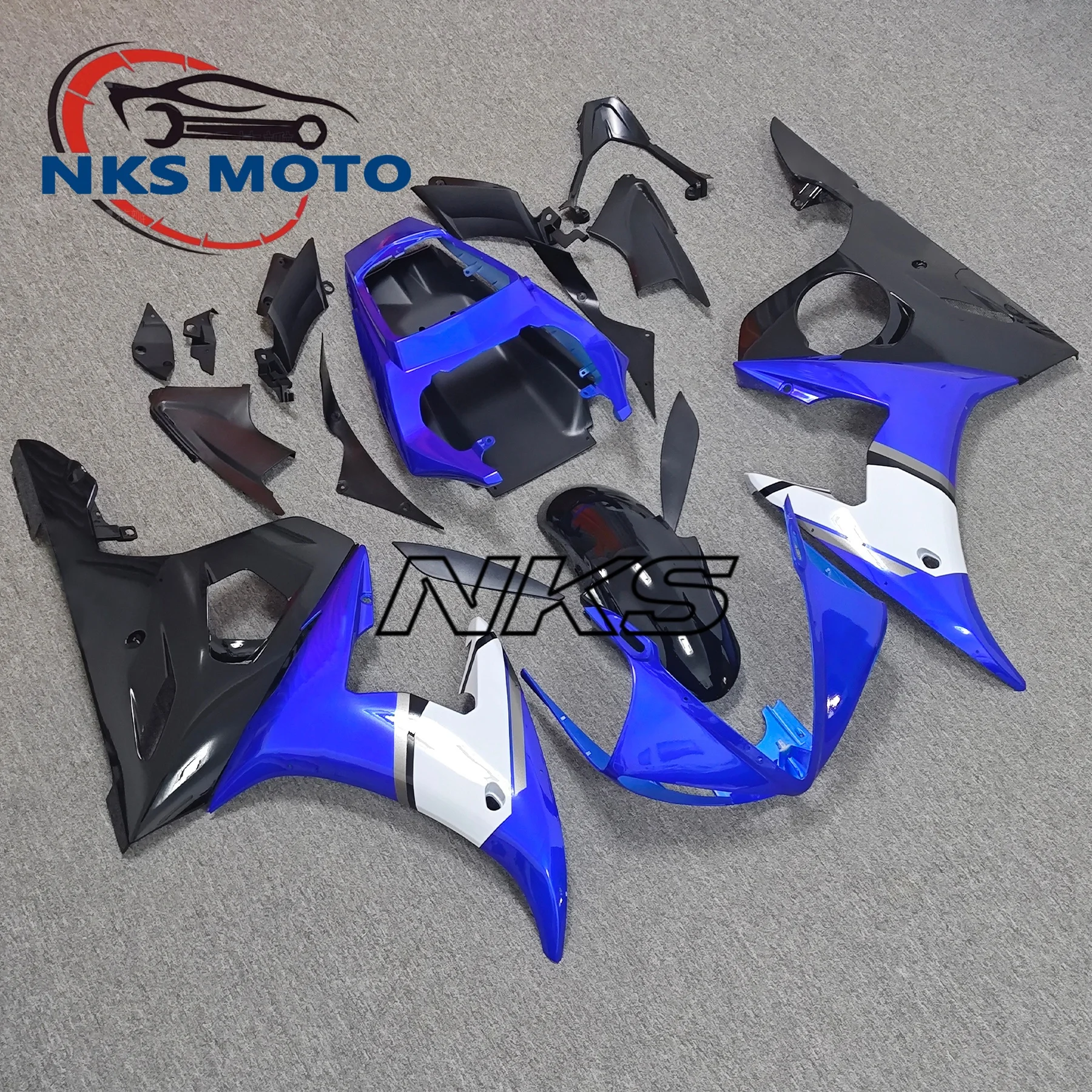 New ABS Motorcycle Full Fairings Kit Fit For YAMAHA R6 2003 2004 2005 Bodywork Set Custom Number 6