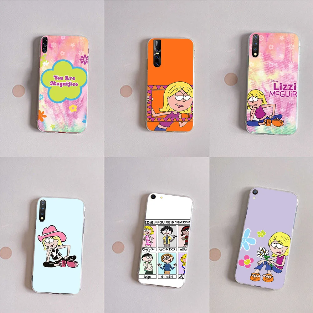 Cover for Samsung A04 A04S A14 A23 A34 A54 M23 M33 M52 M53 A12 A32 A42 A52 A72 Clear Case Tou-79 Lizzie McGuire