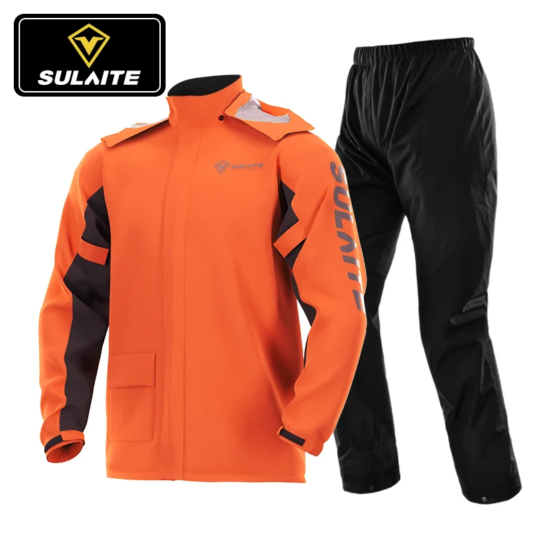 SULAITE オートバイレインコート男性分割 Capa デ Chuva Motoqueiro