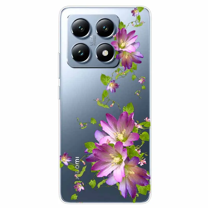For Xiaomi 14T Pro Case 6.67'' Clear TPU Silicone Funda Capa for Xiaomi 14T Soft Covers Mi 14t 14 t 2024 Transparent Coques bag image 4