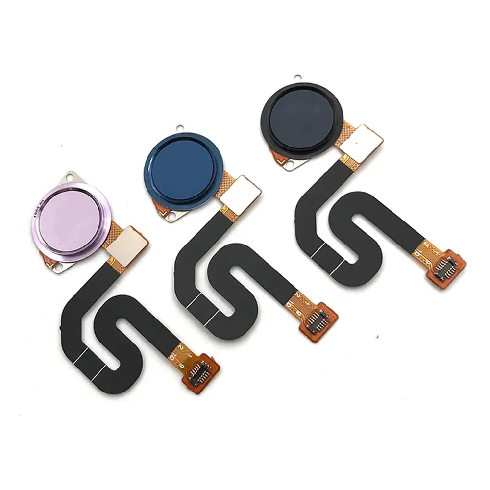 For Motorola Moto G7 Play Power Plus Fingerprint Sensor Home Return Key Menu Button Flex Ribbon Cable