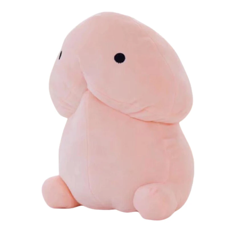 หมอนของเล่นตุ๊กตาอวัยวะเพศชายน่ารักสร้างสรรค์20ซม. หมอนเซ็กซี่นุ่มยัดไส้ตลกจำลองตุ๊กตาน่ารักของขวัญคริสต์มาสสำหรับแฟนสาว