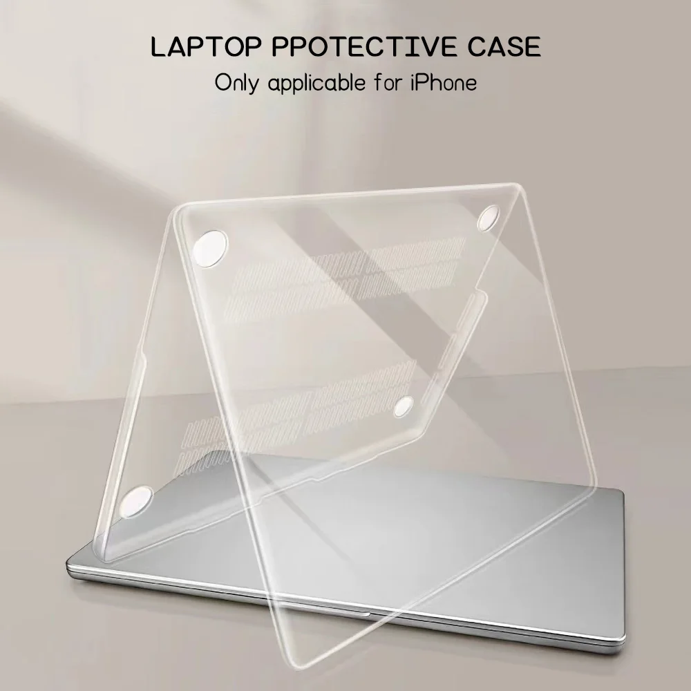 For MacBook Pro 13 inch Case 2022-2016 Release M1 A2338 A2289 A2251 A2159 A1989 A1706 A1708 Protective Hard Clear Crystal Cover