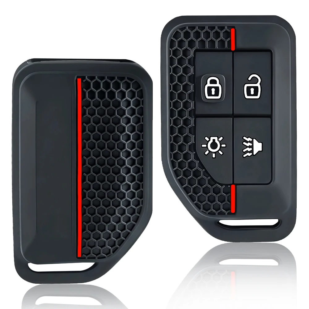 For Volvo New FM FH Truck Key Case FH16 Tractor Van Heavy Truck Key Silicone Protective Cover Buckle