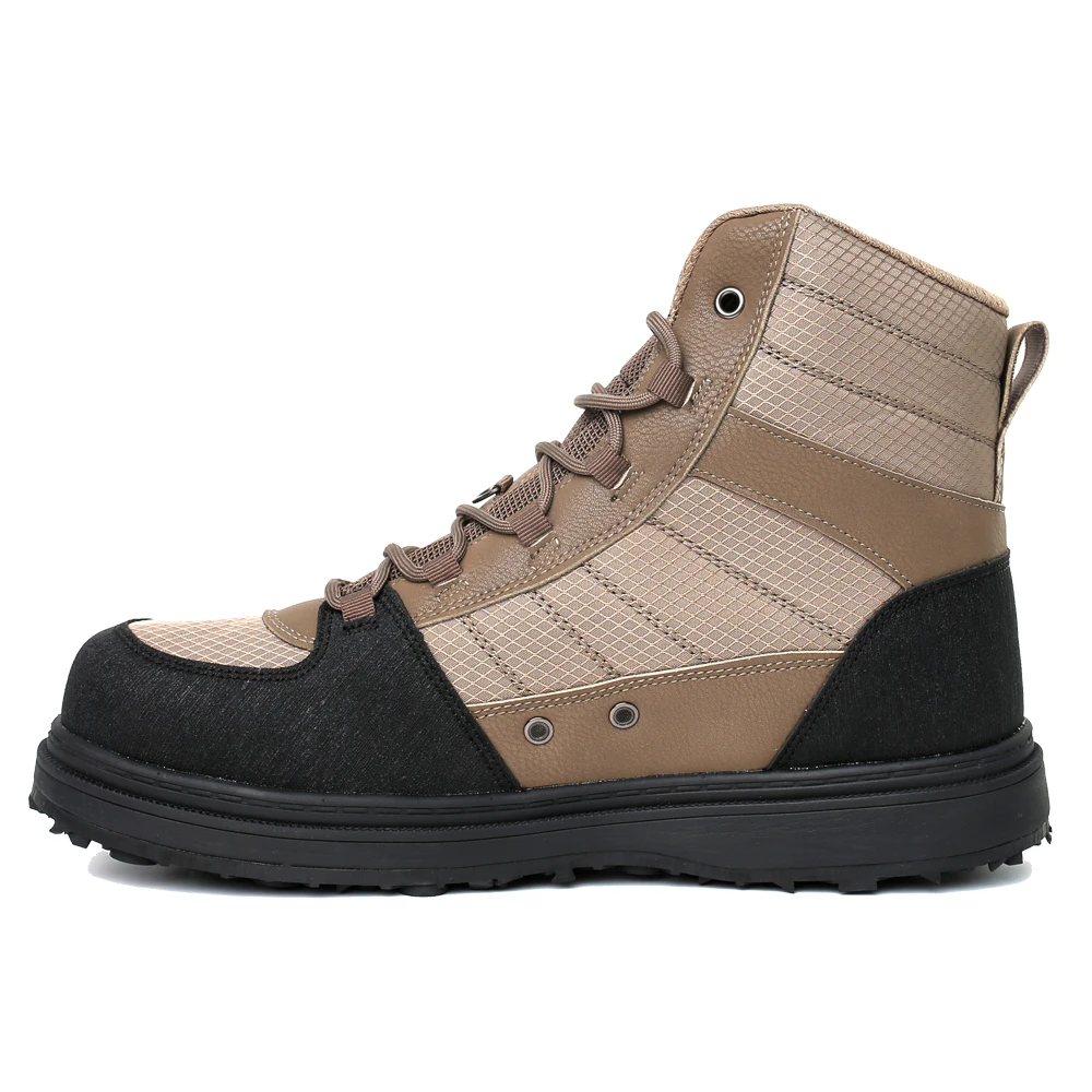 Angeln Watstiefel für Herren, Gummisohle, leicht, rutschfest, für die Jagd, Wathose mit Gummiunterseite und Watstiefeln aus Metall – Detail 13