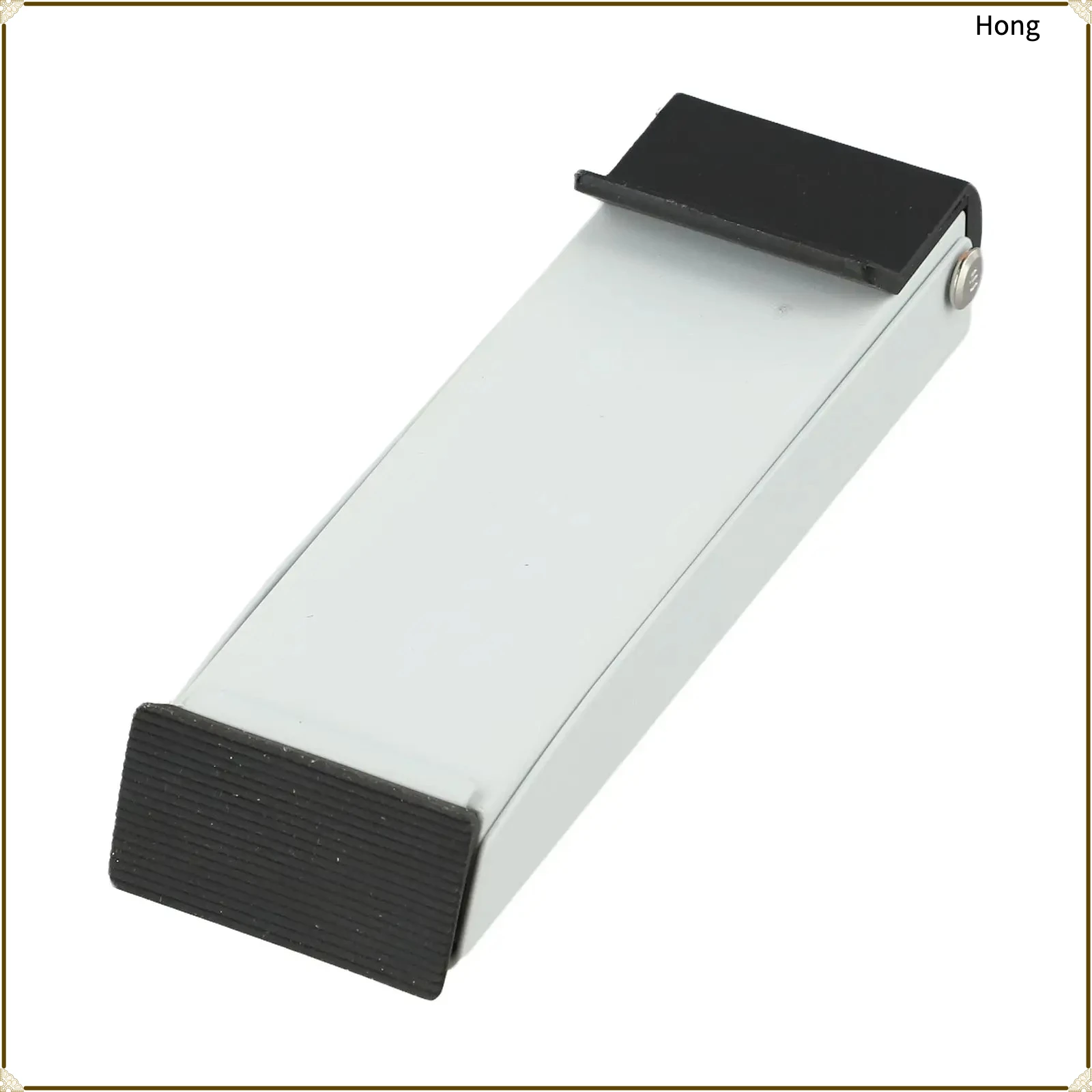 freio-de-porta-magnetico-de-aco-inoxidavel-com-acionamento-por-pedal-preto-e-recurso-de-reducao-de-ruido