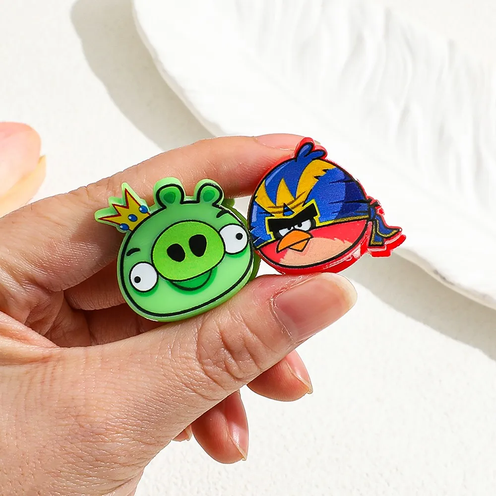 사랑스러운 좀비 식물 시리즈 헤어 클립 독특한 패션 코스프레 헤어 액세서리 스타일링을 위한 눈길을 끄는 헤어 장식