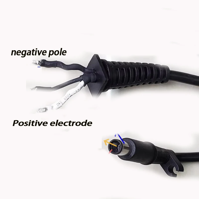 DC7.4*5.0mm 14AWG 3Wire 16A HP/Dell DC 입력 출력 전원 코드 충전 어댑터 DC DIY 수리 와이어