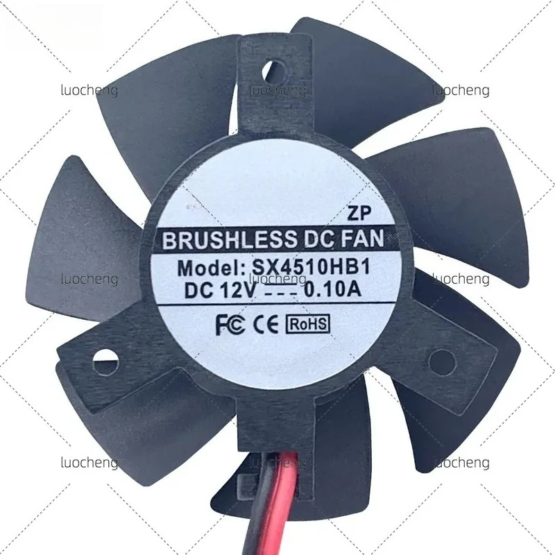 5pcs for 4510 bracket cooling fan high speed double ball bearings hydraulic silent air purifier fan