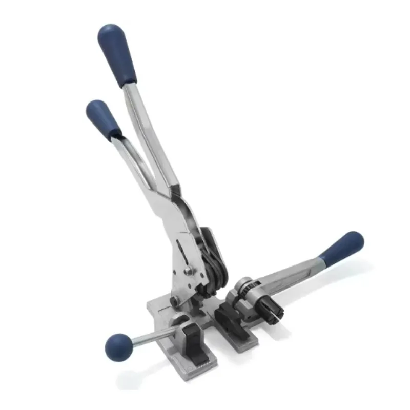 ST13 Manual Three-in-one Handheld Manual Packaging Strapping Tool for PP Strap Tensioning Clipping Buckles and Cutting Tool view 3