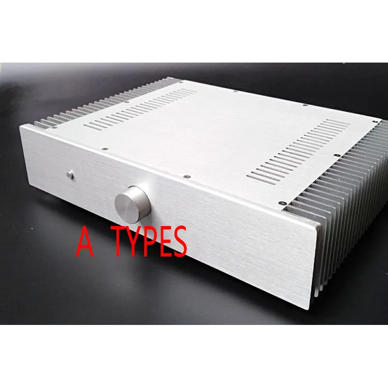 KYYSLB 430*90*308 мм полностью алюминиевый корпус усилителя, корпус SD4309B, корпус усилителя внешнего охлаждения небольшого класса A