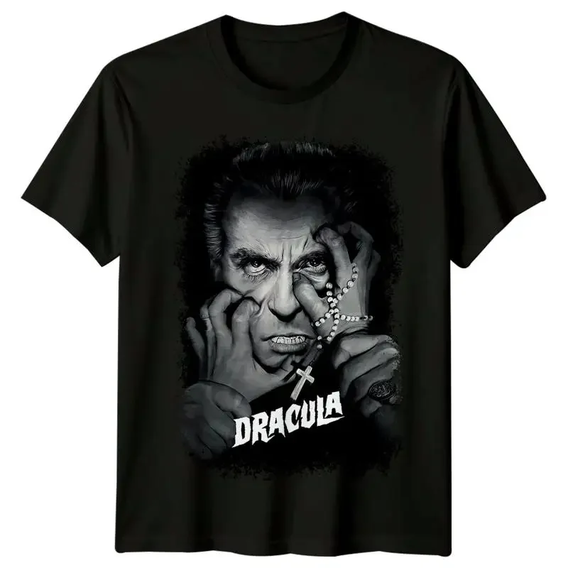 Camiseta Retro Inspirada en el Póster de la Película Drácula 1958